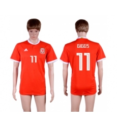 2018-19 Wales 11 GIGGS Home Thailand Soccer Jersey