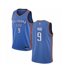 Youth Oklahoma City Thunder #9 Nerlens Noel Swingman Royal Blue Basketball Jersey - Icon Edition