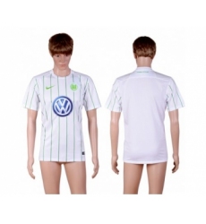 Wolfsburg Blank Away Soccer Club Jersey