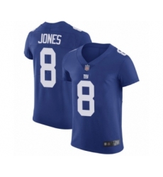 Men's New York Giants #8 Daniel Jones Royal Blue Team Color Vapor Untouchable Elite Player Football Jersey Men's New York Giants #8 Daniel Jones Royal Blue Team Color Vapor Untouchable Elite Player Football Jersey