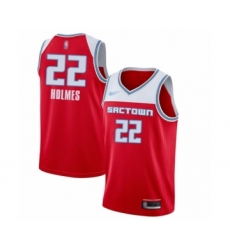 Youth Sacramento Kings #22 Richaun Holmes Swingman Red Basketball Jersey - 2019   20 City Edition
