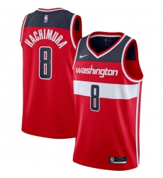 Men's Washington Wizards #8 Rui Hachimura Nike Red 2020-21 Swingman Jersey