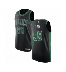 Men's Boston Celtics #99 Tacko Fall Authentic Black Basketball Jersey - Statement Edition