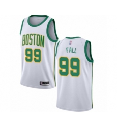 Youth Boston Celtics #99 Tacko Fall Swingman White Basketball Jersey - City Edition
