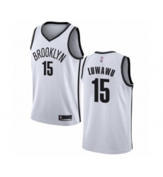 Youth Brooklyn Nets #15 Timothe Luwawu Swingman White Basketball Jersey - Association Edition