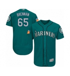 Men's Seattle Mariners #67 Matt Festa Grey Road Flex Base Authentic Collection Baseball Player Jersey