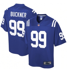 Men's Indianapolis Colts #99 DeForest Buckner NFL Pro Line Royal Big & Tall Player Jersey