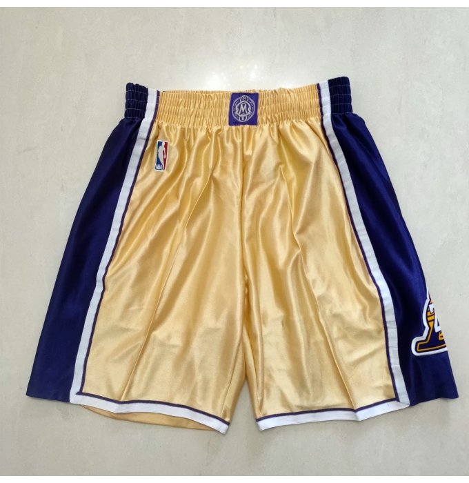 Men's Los Angeles Lakers Purple-Gold Shorts