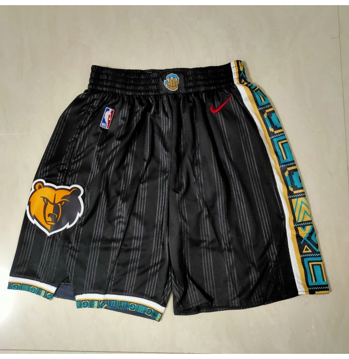 Men's Memphis Grizzlies Black City Edition Shorts