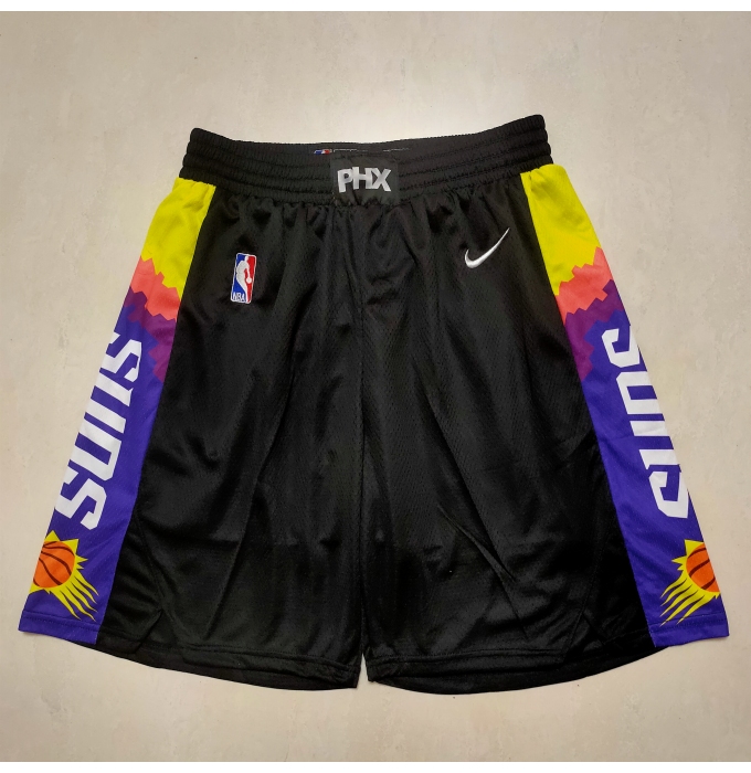 Men's Phoenix Suns Black City Shorts
