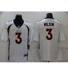 Youth Denver Broncos #3 Russell Wilson White Vapor Untouchable Limited Stitched Jersey