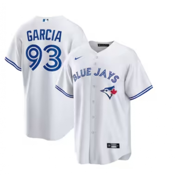 Men's Toronto Blue Jays #93 Yimi Garcia Nike White Home Replica Player Jersey