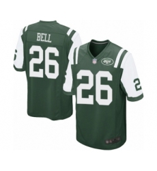Men's New York Jets #26 Le Veon Bell Game Green Team Color Football Jersey Men's New York Jets #26 Le Veon Bell Game Green Team Color Football Jersey