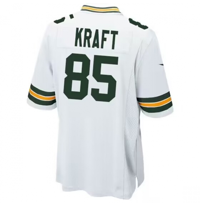 Men's Nike Green Bay Packers #85 Tucker Kraft White Vapor Untouchable Stitched Jerseys