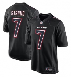 Men's Houston Texans #7 C.J. Stroud Black Fashion Vapor Untouchable Limited Football Stitched Jersey