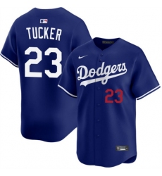 Men's Los Angeles Dodgers #23 Kyle Tucker Royal 2026 Limited Stitched Baseball Jersey