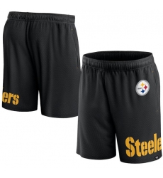 Men's Pittsburgh Steelers Black Shorts