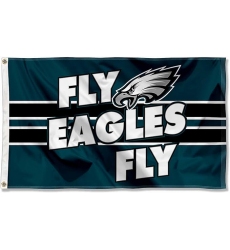 2pcs WinCraft Philadelphia Eagles Fly Eagles Fly Flag