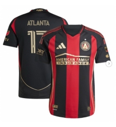 Men's Atlanta United FC #17 adidas Black 2025 The Connector Authentic Jersey