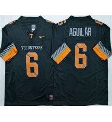 Men's Tennessee Volunteers #6 Joey Aguilar Limited Black 2025 College Football Jersey