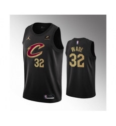 Men's Cleveland Cavaliers #32 Dean Wade Black Statement Edition Stitched Basketball Jersey