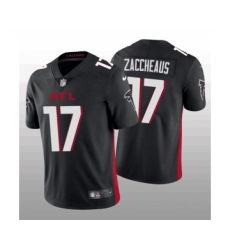 Men's Atlanta Falcons #17 Olamide Zaccheaus Black Vapor Untouchable Stitched Football Jersey