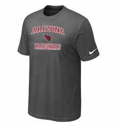 Nike Arizona Cardinals Heart & Soul NFL T-Shirt Dark Grey