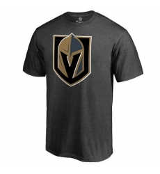 NHL Men's Vegas Golden Knights Dark Grey Primary Logo T-Shirt