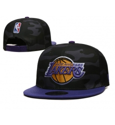 Nba Los Angeles Lakers Stitched Snapback Hats 001