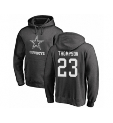 Football Dallas Cowboys #23 Darian Thompson Ash One Color Pullover Hoodie