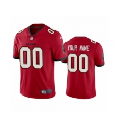 Tampa Bay Buccaneers Custom Red 2020 Vapor Limited Jersey