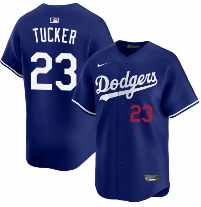 Men's Los Angeles Dodgers #23 Kyle Tucker Royal 2026 Limited Stitched Baseball Jersey