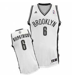Men's Adidas Brooklyn Nets #6 Sean Kilpatrick Swingman White Home NBA Jersey