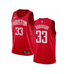 Youth Nike Houston Rockets #33 Ryan Anderson Red Swingman Jersey - Earned Edition