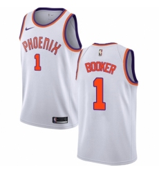 Youth Nike Phoenix Suns #1 Devin Booker Authentic NBA Jersey - Association Edition