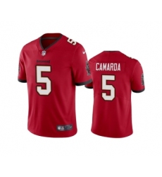 Men's Tampa Bay Buccaneers #5 Jake Camarda Red Vapor Untouchable Limited Stitched Jersey