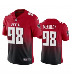 Nike Atlanta Falcons #98 Takkarist Mckinley Men's Red 2nd Alternate 2020 Vapor Untouchable Limited NFL Jersey