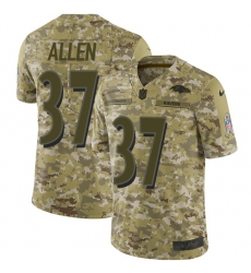 Youth Nike Baltimore Ravens #37 Javorius Allen Limited Camo 2018 Salute to Service NFL Jersey