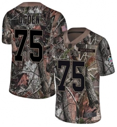 Men's Nike Baltimore Ravens #75 Jonathan Ogden Limited Camo Salute to Service NFL Jersey