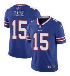 Men's Nike Buffalo Bills #15 Brandon Tate Royal Blue Team Color Vapor Untouchable Limited Player NFL Jersey