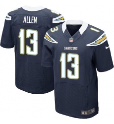 Men's Nike Los Angeles Chargers #13 Keenan Allen Elite Navy Blue Team Color NFL Jersey Men's Nike Los Angeles Chargers #13 Keenan Allen Elite Navy Blue Team Color NFL Jersey